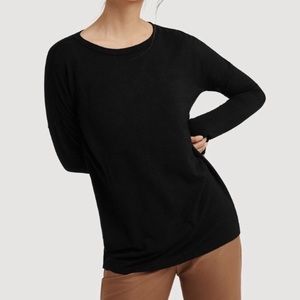 Kit and Ace Black Long Sleeve Pullover